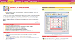 Desktop Screenshot of ezblutwerte.de